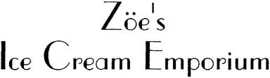 Zoe's Ice Cream Emporium